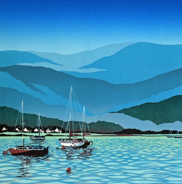 'At Rest on Holy Loch 1/10' by artist Deb Wing